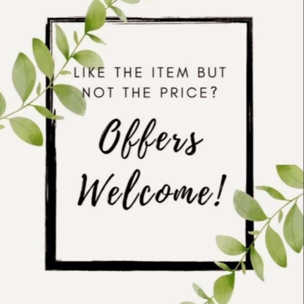 Reasonable Offers Considered